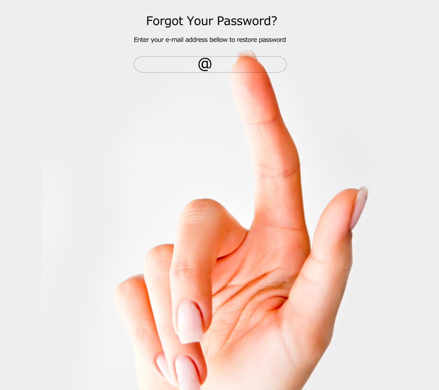 Forgot Password Page Image